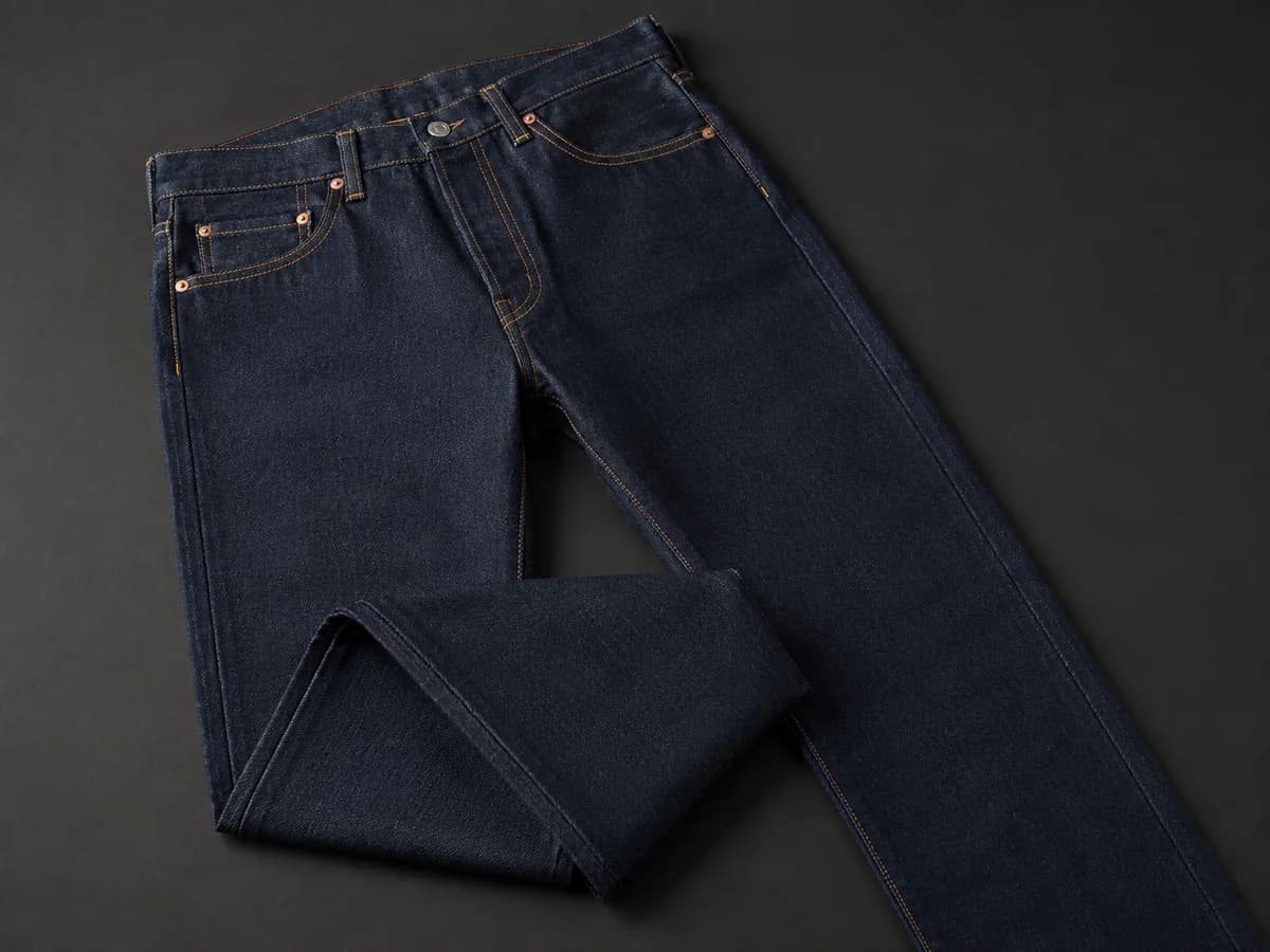 Dark Denim → Vintage Fade before wash