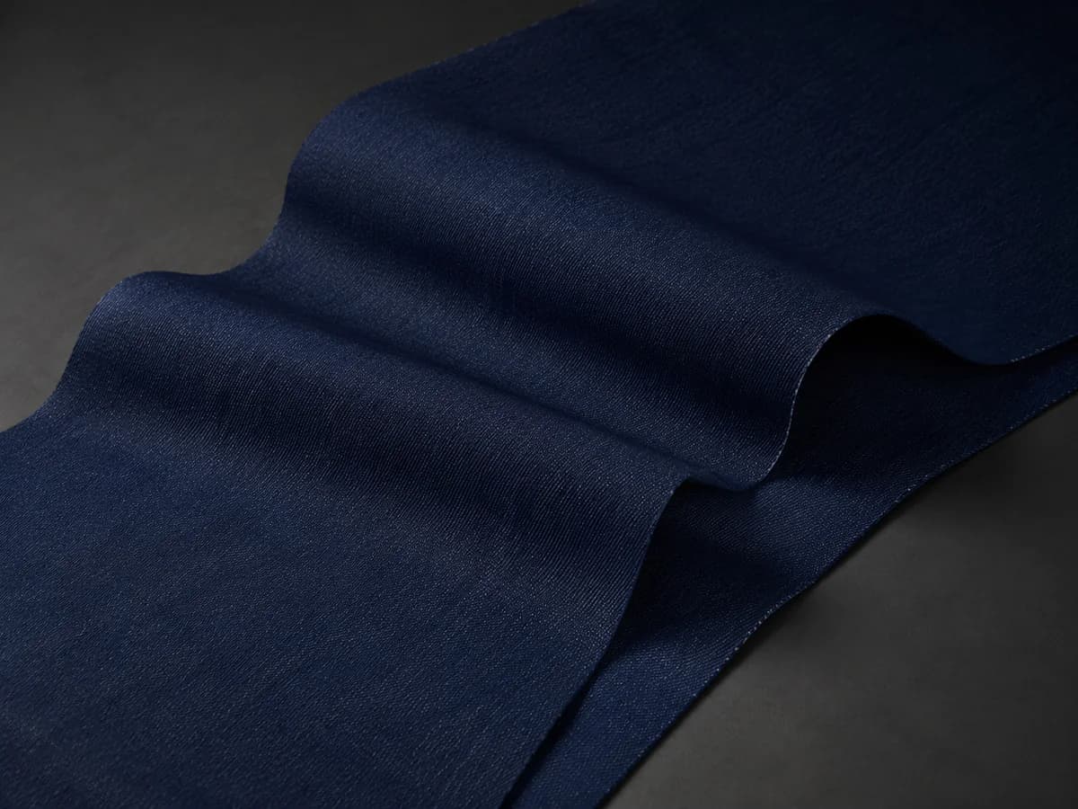 Comfort Stretch Denim denim fabric close-up