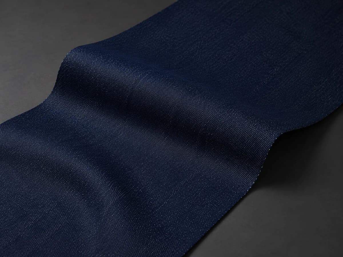Midweight Denim denim fabric close-up