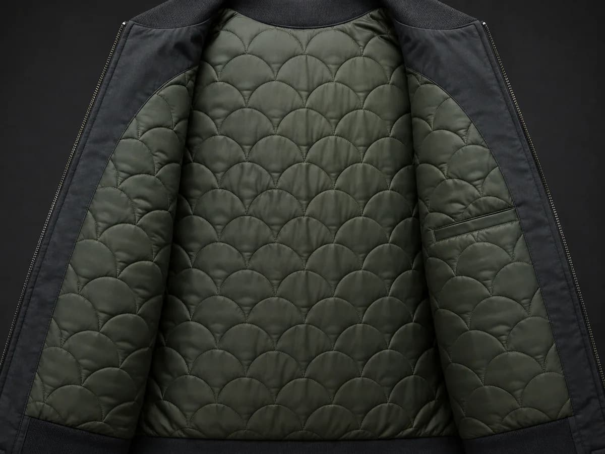 Quilted Lining outerwear lining reference