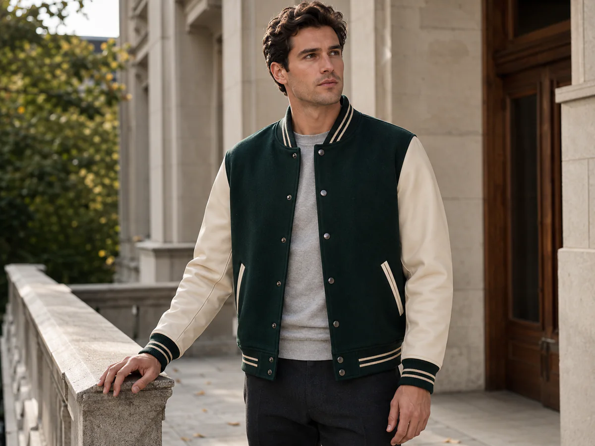 Varsity Jacket outerwear style reference