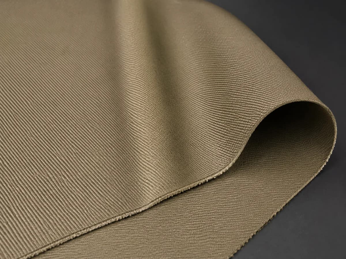 Cotton Twill fabric swatch for pants and shorts