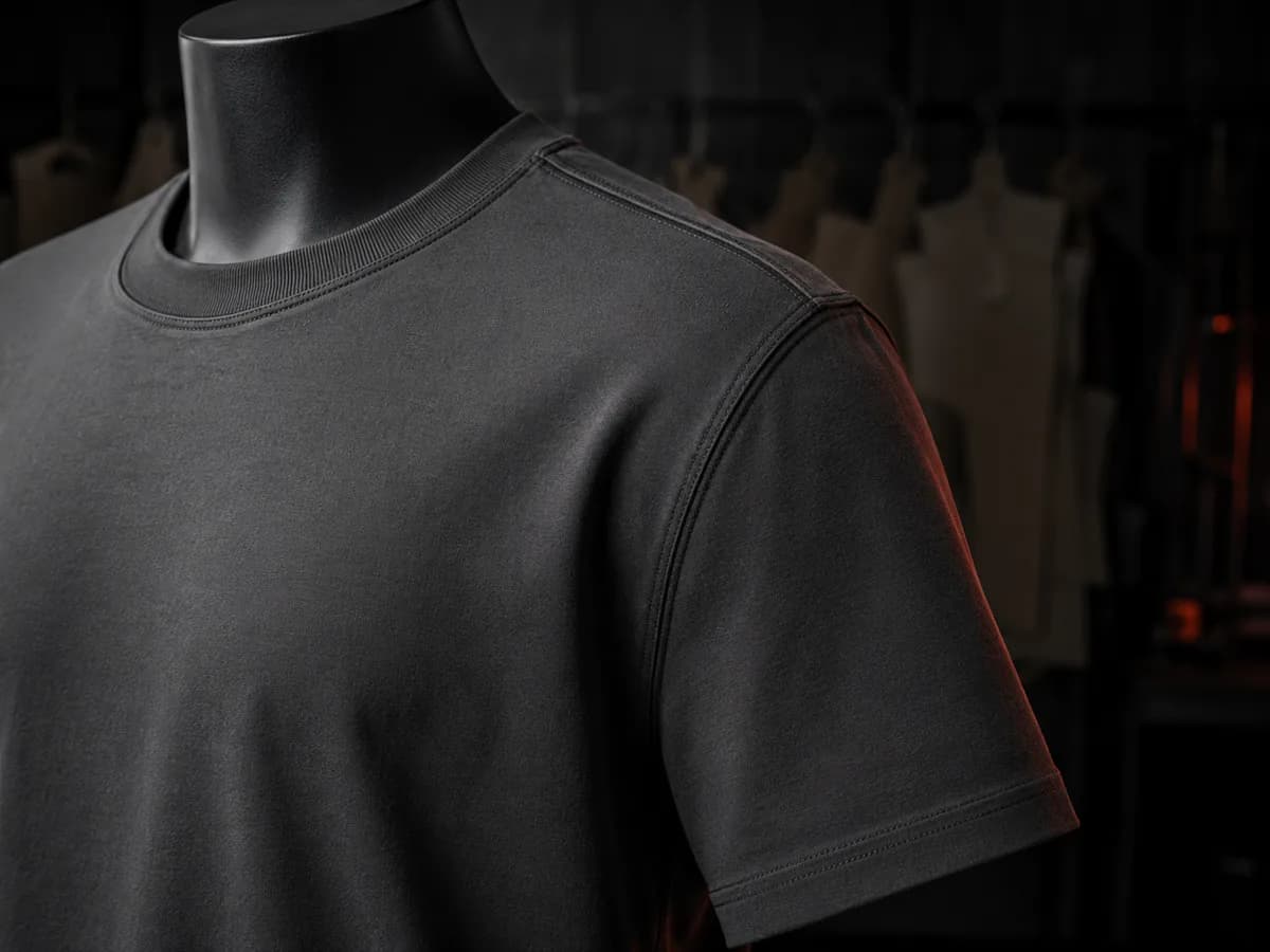 Shoulder Position T-shirt construction detail