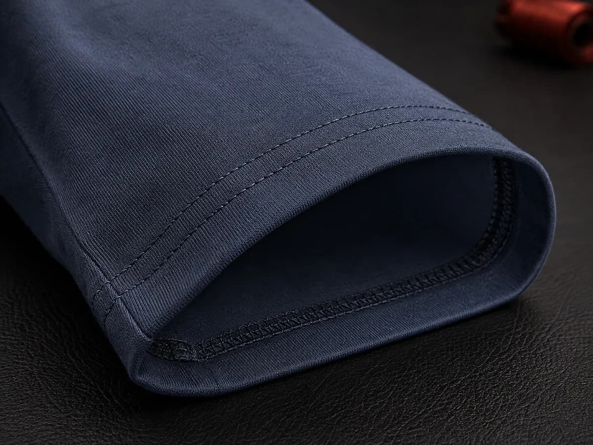 Sleeve Opening T-shirt construction detail