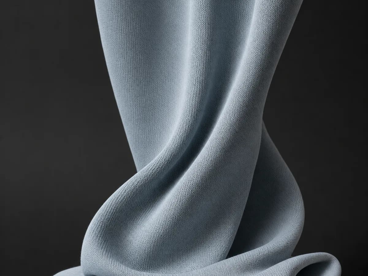 Lightweight Performance Polyester Jersey fabric swatch