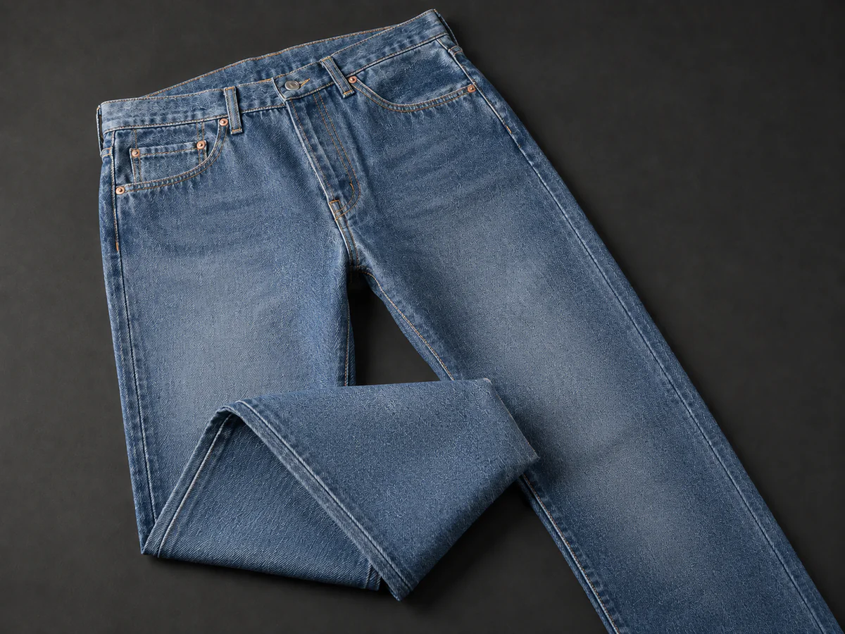 Dark Denim → Vintage Fade after wash
