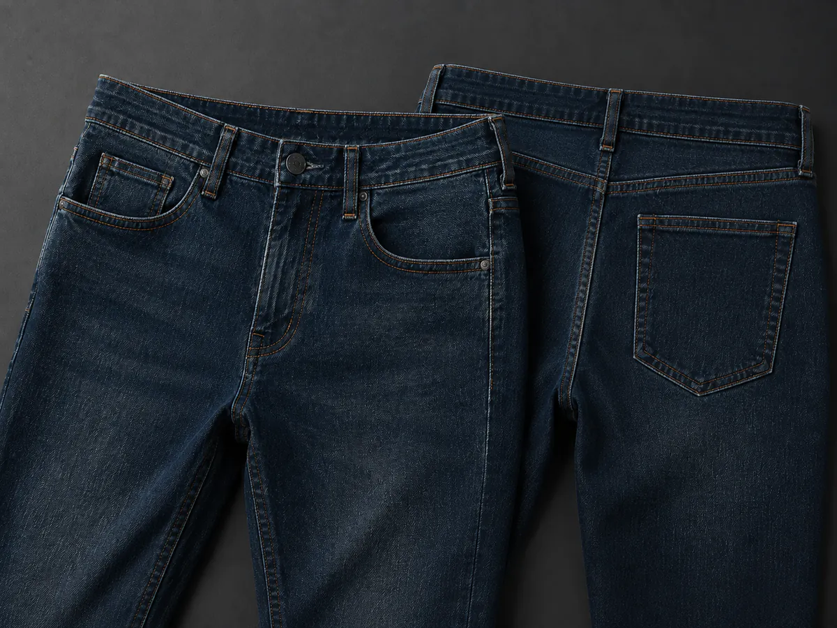Five-Pocket Construction construction detail
