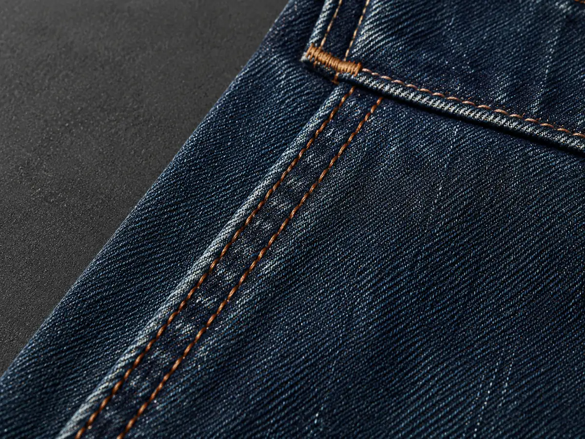 Double-Needle Topstitching construction detail