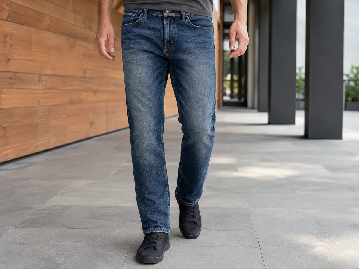 Straight / Regular Jeans denim style