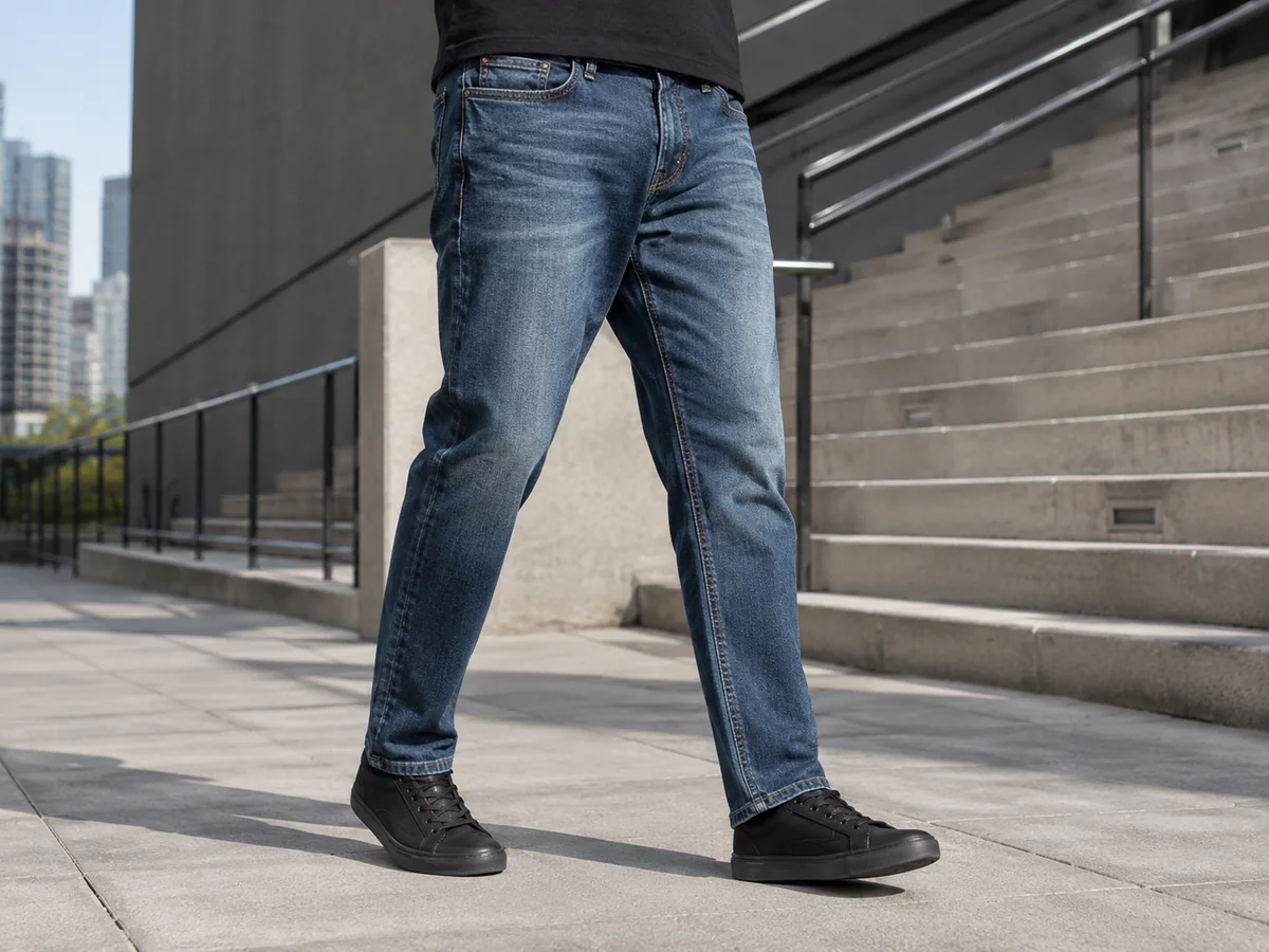 Relaxed / Tapered Jeans denim style