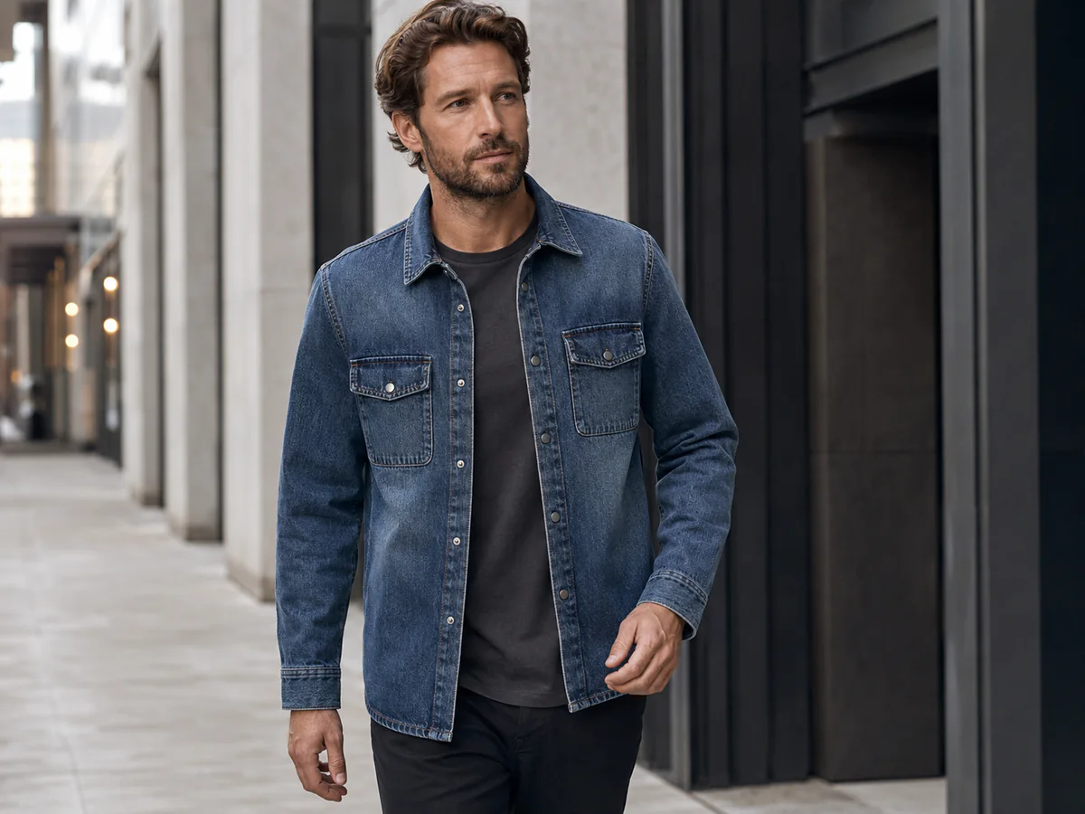Denim Jacket / Overshirt denim style