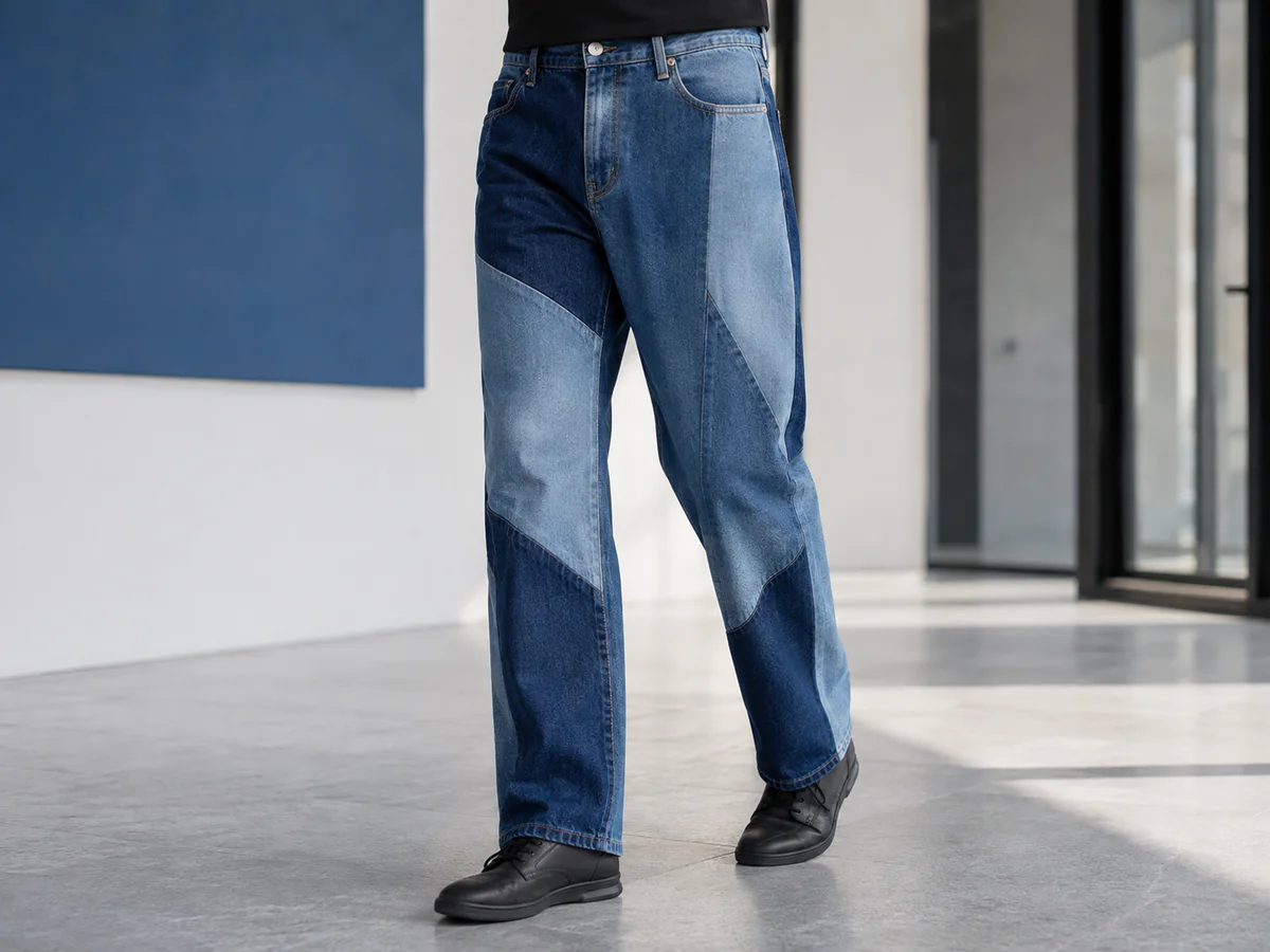 Panelled / Patchwork Denim denim style