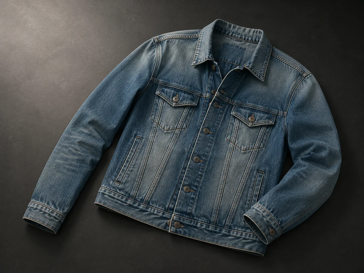 Vintage Fade denim wash effect