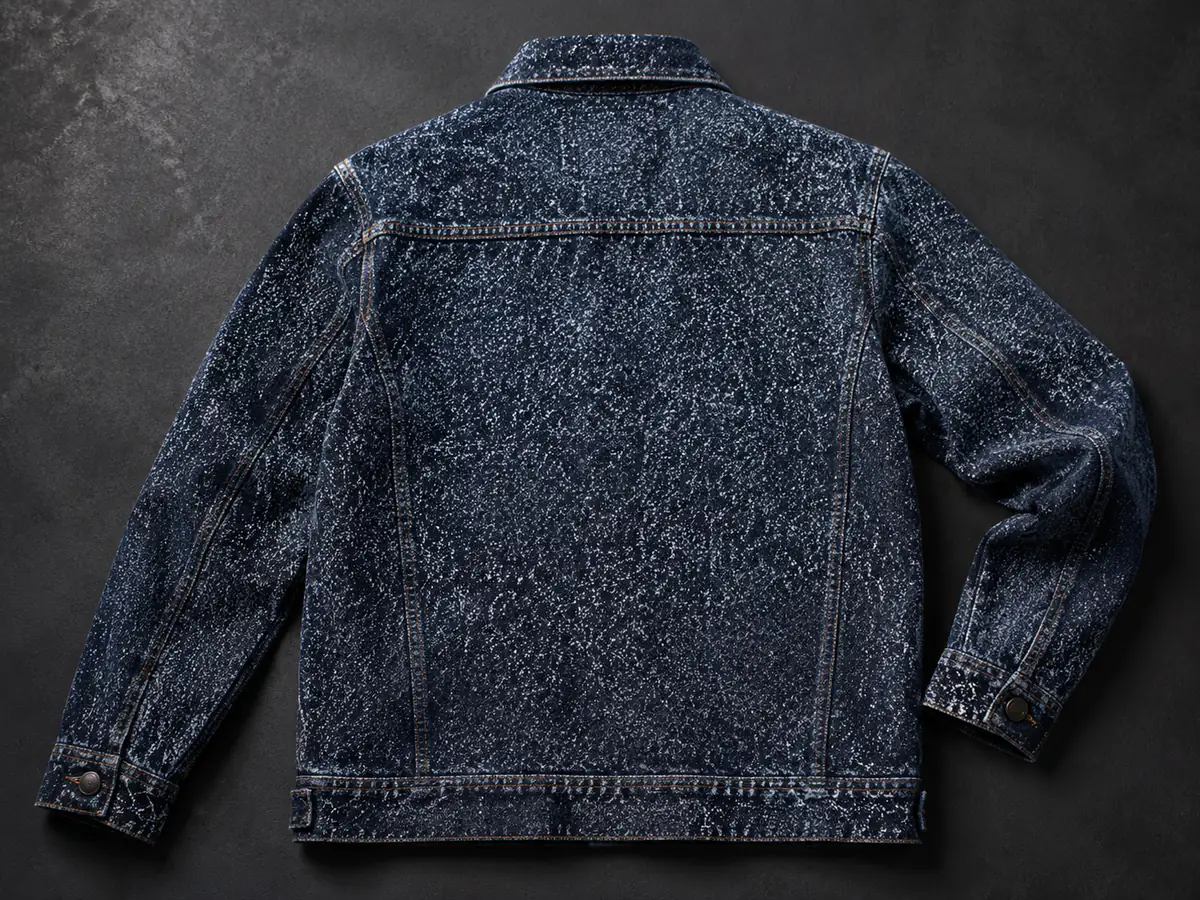 Snow Wash denim wash effect