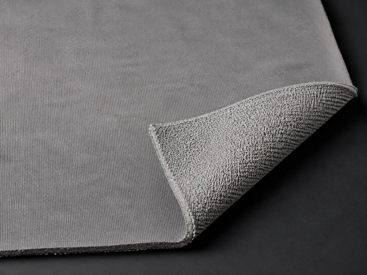 French Terry / Loopback Jersey hoodie fabric close-up
