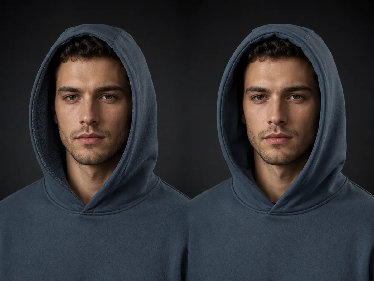 Single-Layer vs Double-Layer hoodie construction detail
