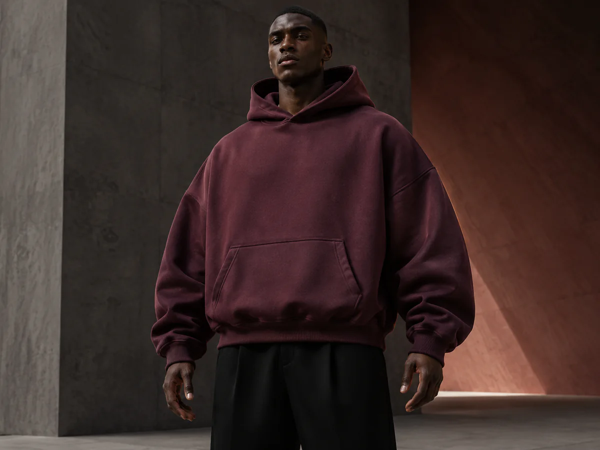 Oversized / Drop-Shoulder Pullover Hoodie hoodie style reference