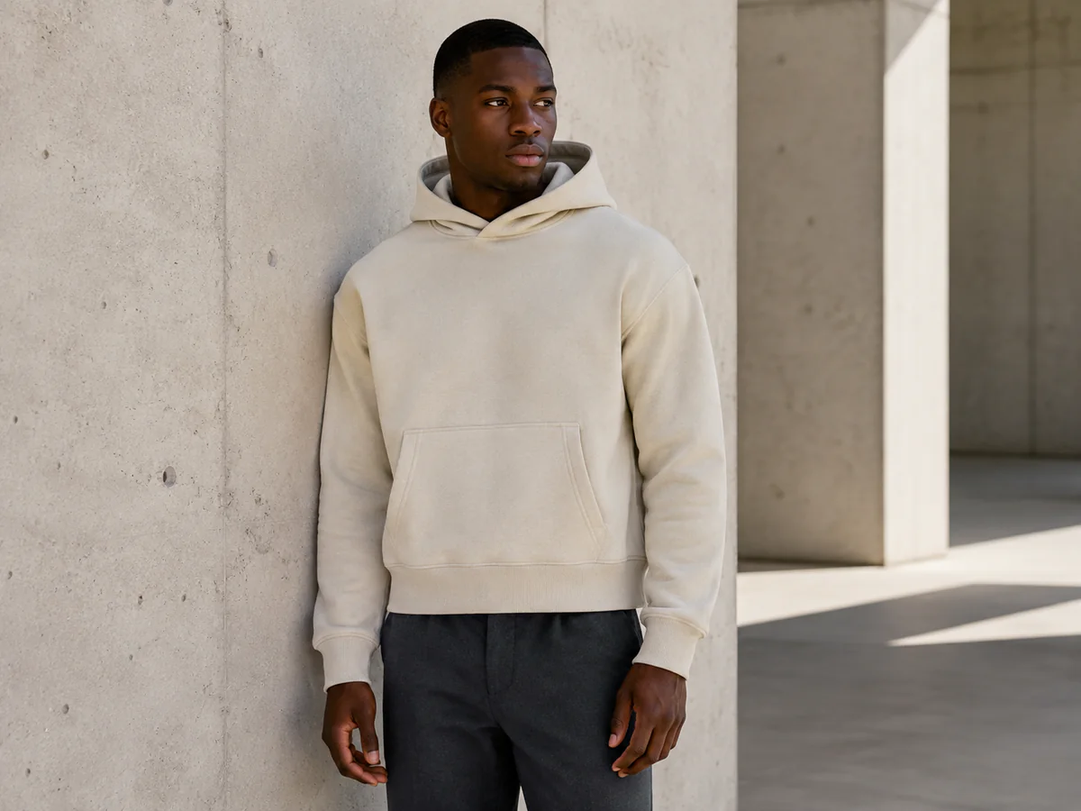 Heavyweight Boxy Hoodie hoodie style reference