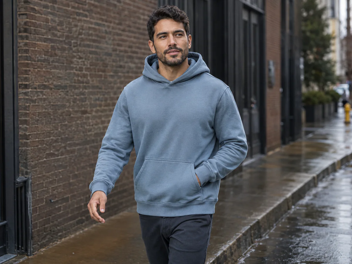 Relaxed Street Pullover Hoodie hoodie style reference