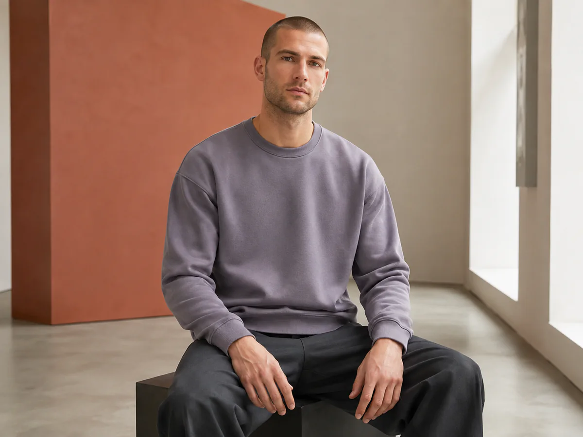 Crewneck Sweatshirt hoodie style reference