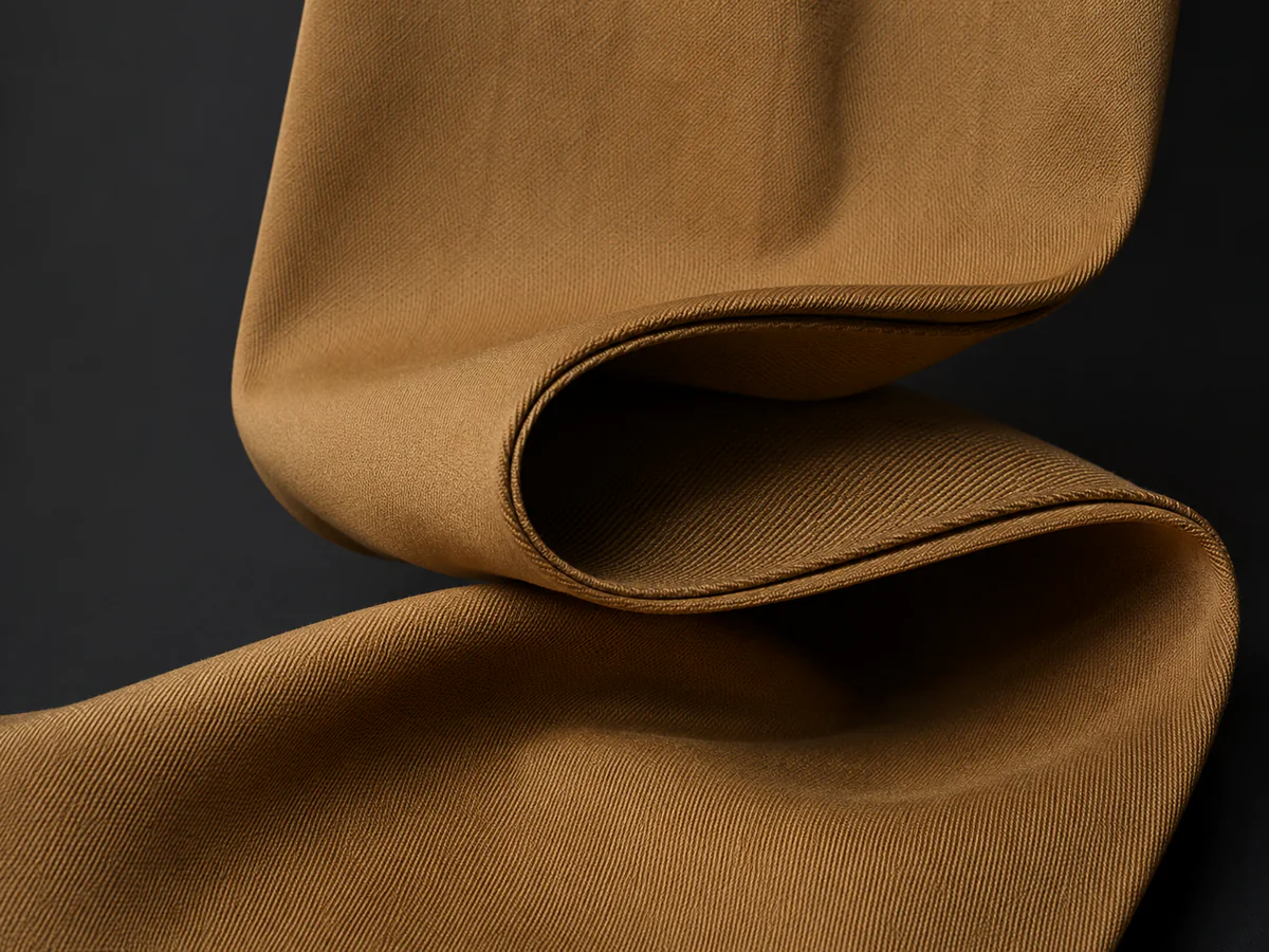 Cotton Twill outerwear shell fabric close-up