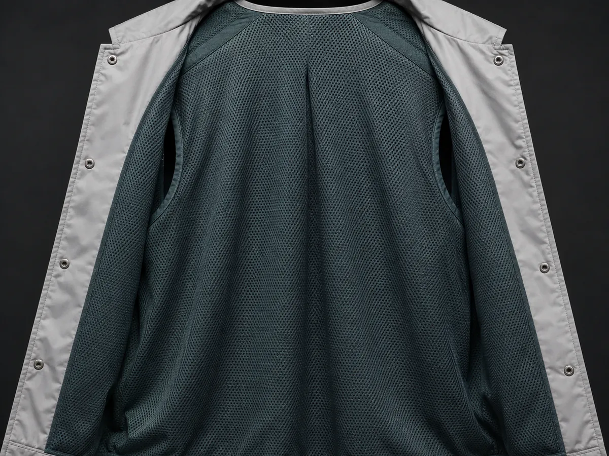 Mesh Lining outerwear lining reference