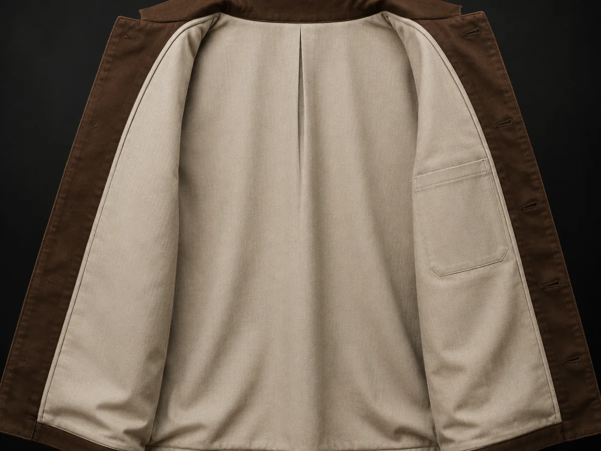 Cotton / Blended Lining outerwear lining reference