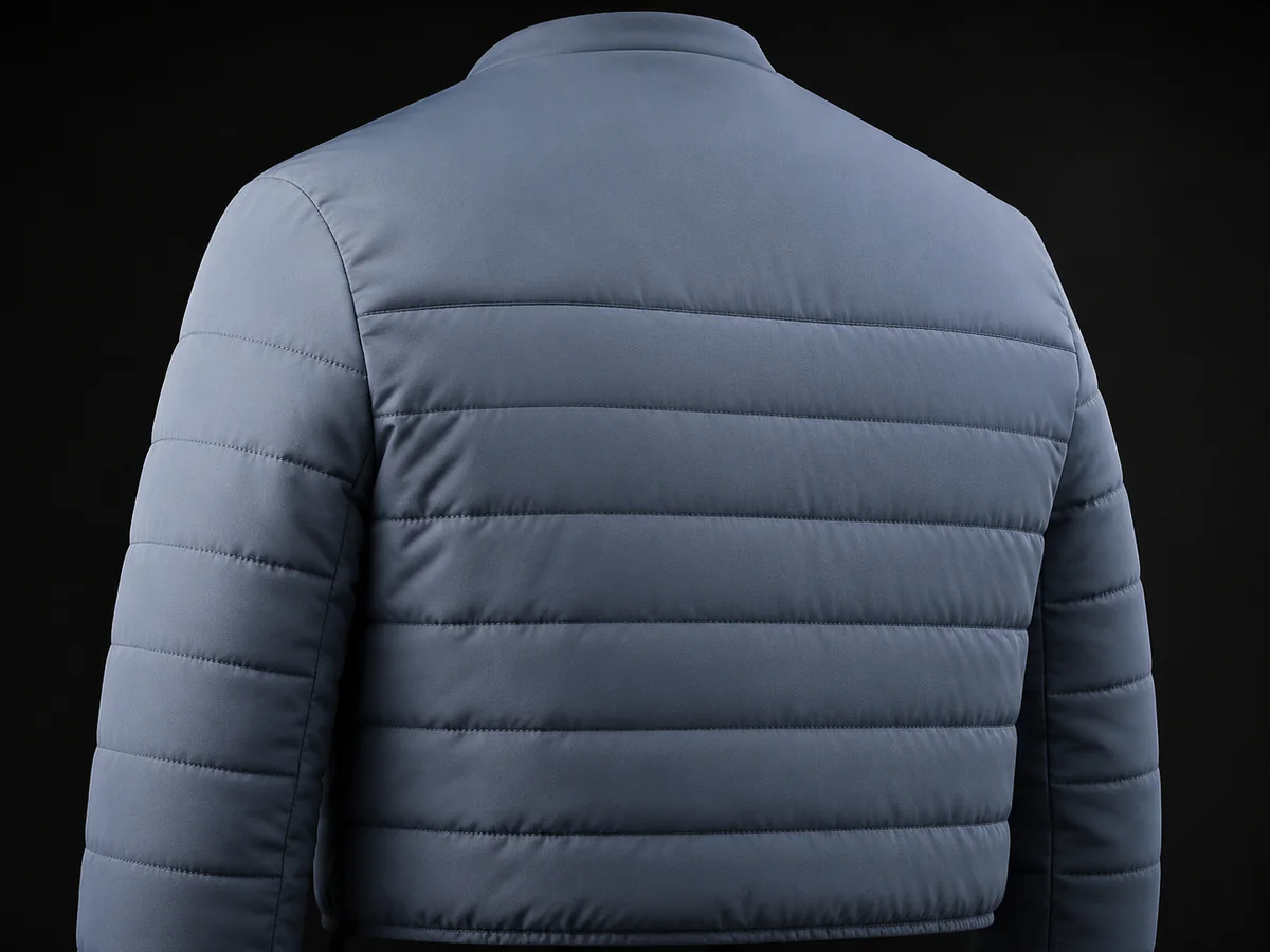 Horizontal Quilting outerwear quilting and filling reference