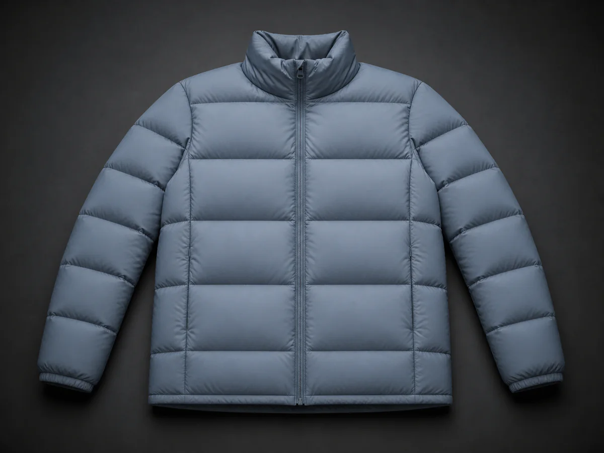 Filling Distribution outerwear quilting and filling reference