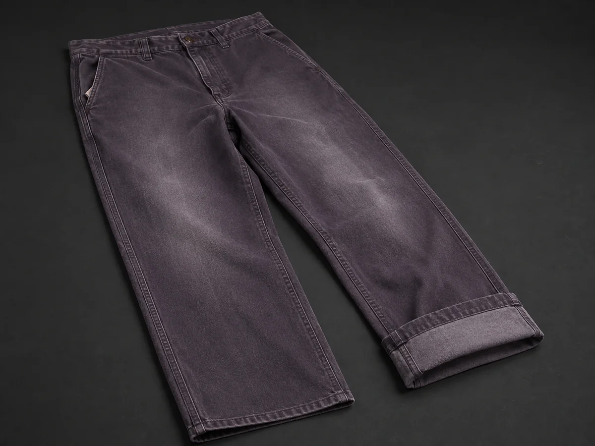Pigment / Faded Direction pants color and wash effect