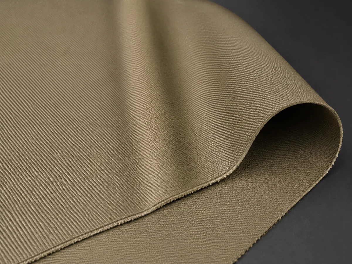 Cotton Twill fabric swatch for pants and shorts